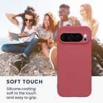 Laptop, Telefoane si Tablete - Telefoane mobile si accesorii - Accesorii Telefoane - Huse telefoane - Husa Kwmobile pentru Google Pixel 9 Pro, anti-alunecare, protectie la zgarieturi, silicon, roz - Infinity.ro
