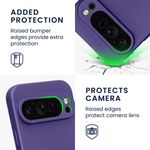 Laptop, Telefoane si Tablete - Telefoane mobile si accesorii - Accesorii Telefoane - Huse telefoane - Husa Kwmobile pentru Google Pixel 9 Pro, anti-alunecare, silicon, albastru-violet - Infinity.ro