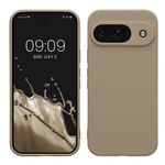 Laptop, Telefoane si Tablete - Telefoane mobile si accesorii - Accesorii Telefoane - Huse telefoane - Husa Kwmobile pentru Google Pixel 9, anti-alunecare, protectie la zgarieturi, silicon, bej - Infinity.ro