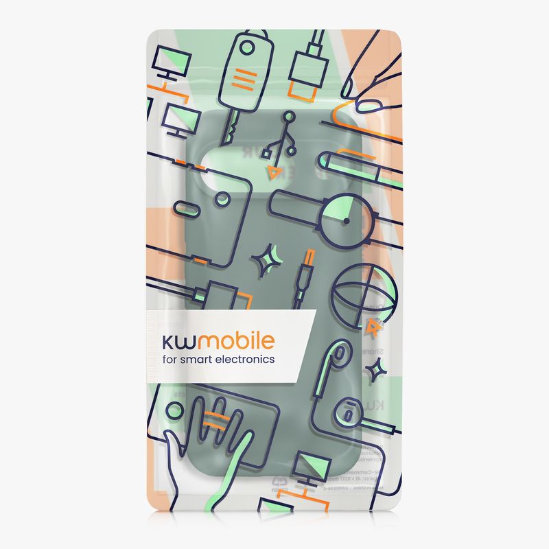 Laptop, Telefoane si Tablete - Telefoane mobile si accesorii - Accesorii Telefoane - Huse telefoane - Husa Kwmobile pentru Google Pixel 9, anti-alunecare, protectie la zgarieturi, silicon, verde - Infinity.ro