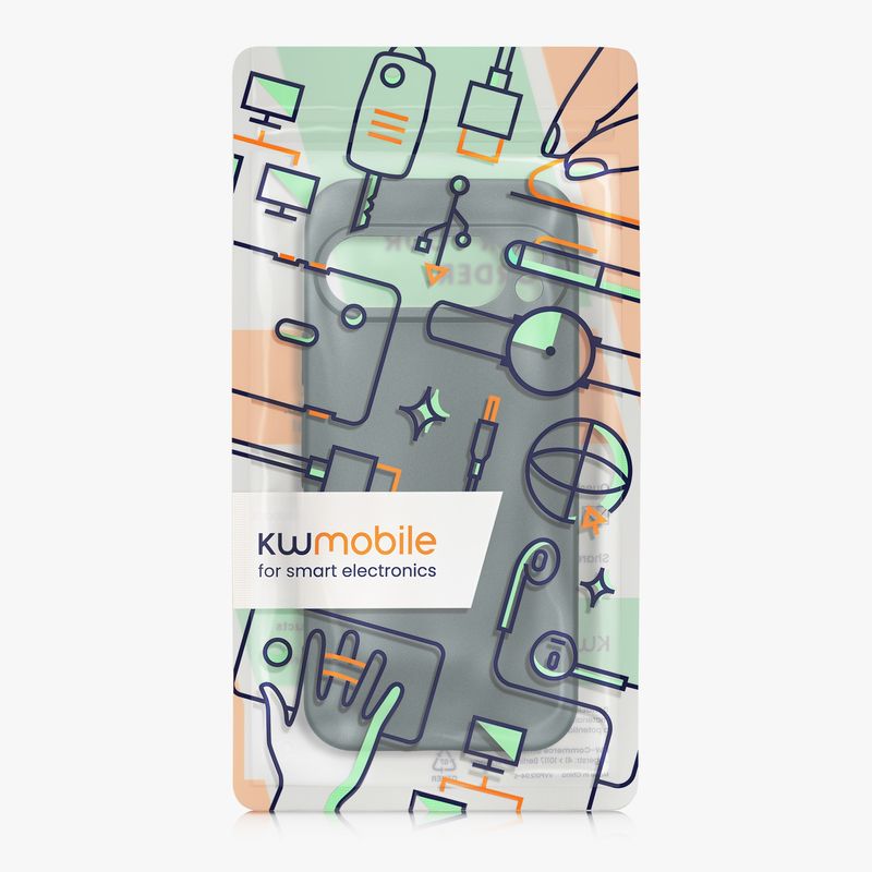 Laptop, Telefoane si Tablete - Telefoane mobile si accesorii - Accesorii Telefoane - Huse telefoane - Husa Kwmobile pentru Google Pixel 9 Pro, anti-alunecare, silicon, turcoaz - Infinity.ro