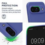 Laptop, Telefoane si Tablete - Telefoane mobile si accesorii - Accesorii Telefoane - Huse telefoane - Husa Kwmobile pentru Google Pixel 9, anti-alunecare, silicon, albastru-violet - Infinity.ro