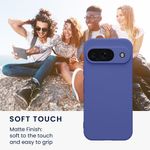 Laptop, Telefoane si Tablete - Telefoane mobile si accesorii - Accesorii Telefoane - Huse telefoane - Husa Kwmobile pentru Google Pixel 9, anti-alunecare, silicon, albastru-violet - Infinity.ro