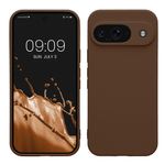 Laptop, Telefoane si Tablete - Telefoane mobile si accesorii - Accesorii Telefoane - Huse telefoane - Husa Kwmobile pentru Google Pixel 9, anti-alunecare, silicon, ciocolatiu - Infinity.ro