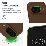 Laptop, Telefoane si Tablete - Telefoane mobile si accesorii - Accesorii Telefoane - Huse telefoane - Husa Kwmobile pentru Google Pixel 9, anti-alunecare, silicon, ciocolatiu - Infinity.ro