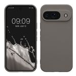 Laptop, Telefoane si Tablete - Telefoane mobile si accesorii - Accesorii Telefoane - Huse telefoane - Husa Kwmobile pentru Google Pixel 9, anti-alunecare, silicon, gri - Infinity.ro