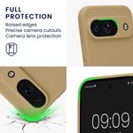 Laptop, Telefoane si Tablete - Telefoane mobile si accesorii - Accesorii Telefoane - Huse telefoane - Husa Kwmobile pentru Google Pixel 9, anti-alunecare, silicon, gri-maroniu - Infinity.ro