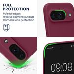 Laptop, Telefoane si Tablete - Telefoane mobile si accesorii - Accesorii Telefoane - Huse telefoane - Husa Kwmobile pentru Google Pixel 9, anti-alunecare, silicon, mov magenta - Infinity.ro
