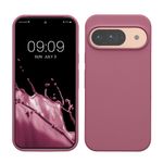 Laptop, Telefoane si Tablete - Telefoane mobile si accesorii - Accesorii Telefoane - Huse telefoane - Husa Kwmobile pentru Google Pixel 9/Pixel 9 Pro, incarcare wireless, anti-alunecare, silicon, mov - Infinity.ro