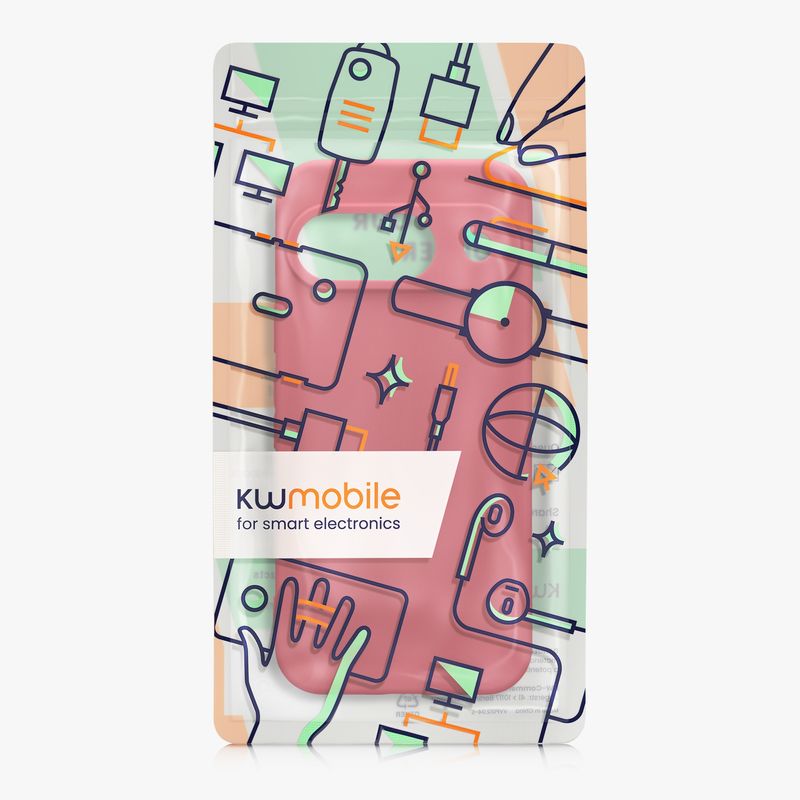 Laptop, Telefoane si Tablete - Telefoane mobile si accesorii - Accesorii Telefoane - Huse telefoane - Husa Kwmobile pentru Google Pixel 9, protectie la zgarieturi, silicon, roz - Infinity.ro
