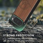 Laptop, Telefoane si Tablete - Telefoane mobile si accesorii - Accesorii Telefoane - Huse telefoane - Husa Kwmobile pentru Google Pixel 9/Pixel 9 Pro, compatibilitate MagSafe, lemn, TPU, maro - Infinity.ro