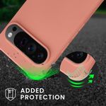 Laptop, Telefoane si Tablete - Telefoane mobile si accesorii - Accesorii Telefoane - Huse telefoane - Husa Kwmobile pentru Google Pixel 9/Pixel 9 Pro, protectie la socuri, silicon, alb - Infinity.ro