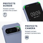 Laptop, Telefoane si Tablete - Telefoane mobile si accesorii - Accesorii Telefoane - Huse telefoane - Husa Kwmobile pentru Google Pixel 9/Pixel 9 Pro, protectie la socuri, silicon, mov - Infinity.ro