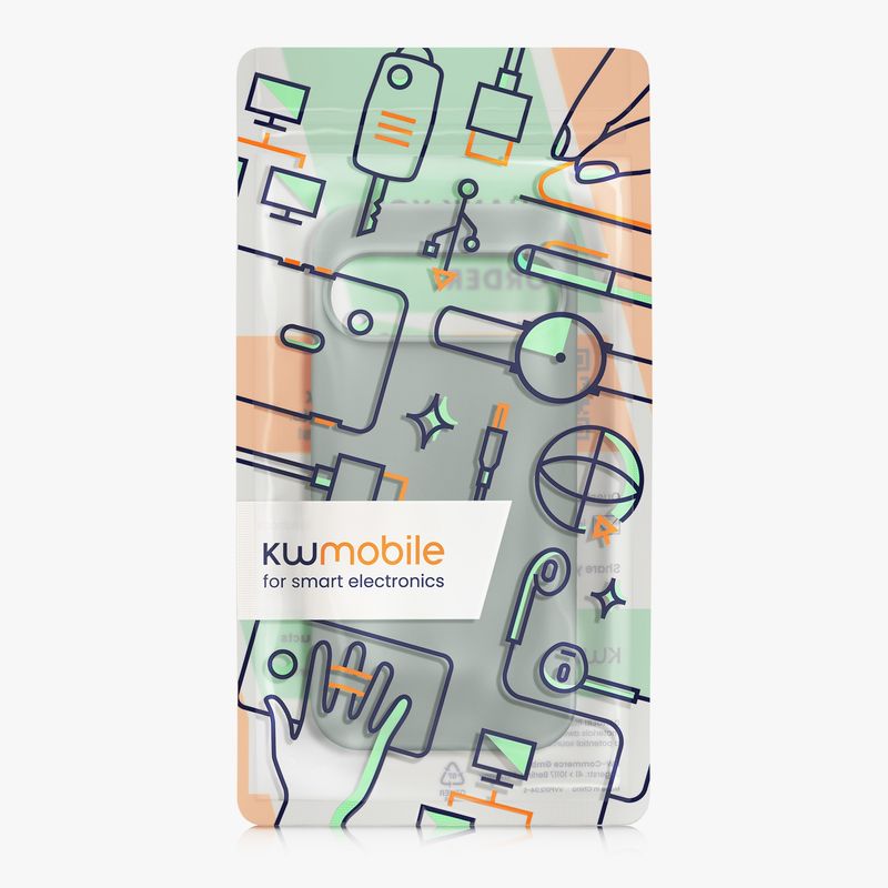 Laptop, Telefoane si Tablete - Telefoane mobile si accesorii - Accesorii Telefoane - Huse telefoane - Husa Kwmobile pentru Google Pixel 9/Pixel 9 Pro, incarcare wireless, silicon, verde - Infinity.ro