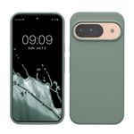 Laptop, Telefoane si Tablete - Telefoane mobile si accesorii - Accesorii Telefoane - Huse telefoane - Husa Kwmobile pentru Google Pixel 9/Pixel 9 Pro, incarcare wireless, silicon, verde - Infinity.ro