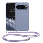 Laptop, Telefoane si Tablete - Telefoane mobile si accesorii - Accesorii Telefoane - Huse telefoane - Husa Kwmobile pentru Google Pixel 9/Pixel 9 Pro, protectie la socuri, silicon, mov - Infinity.ro