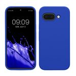 Laptop, Telefoane si Tablete - Telefoane mobile si accesorii - Accesorii Telefoane - Huse telefoane - Husa Kwmobile pentru Google Pixel 9a, anti-alunecare, anti-amprenta, silicon, albastru baltic - Infinity.ro