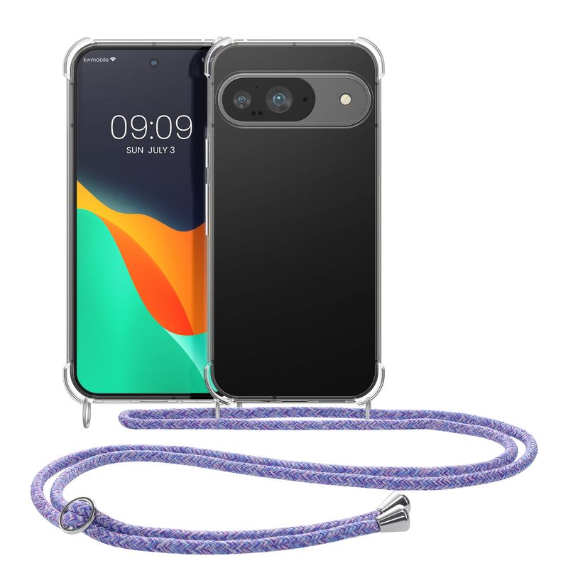 Laptop, Telefoane si Tablete - Telefoane mobile si accesorii - Accesorii Telefoane - Huse telefoane - Husa Kwmobile pentru Google Pixel 9/Pixel 9 Pro, protectie la socuri, TPU, multicolor - Infinity.ro