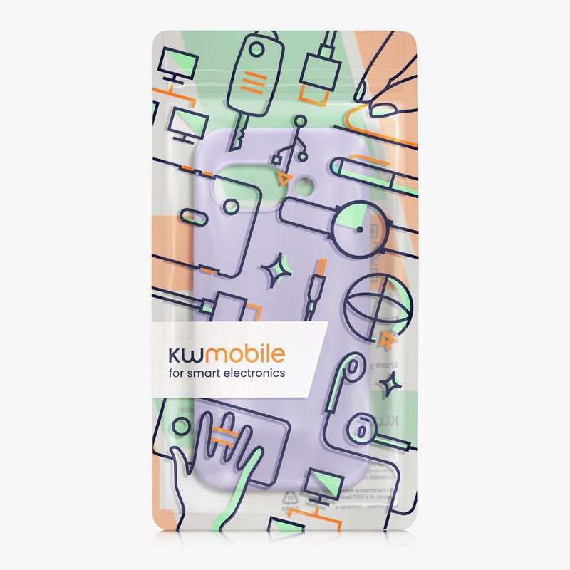 Laptop, Telefoane si Tablete - Telefoane mobile si accesorii - Accesorii Telefoane - Huse telefoane - Husa Kwmobile pentru Google Pixel 9a, anti-alunecare, anti-amprenta, silicon, mov - Infinity.ro