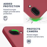 Laptop, Telefoane si Tablete - Telefoane mobile si accesorii - Accesorii Telefoane - Huse telefoane - Husa Kwmobile pentru Google Pixel 9a, anti-alunecare, anti-amprenta, silicon, roz - Infinity.ro