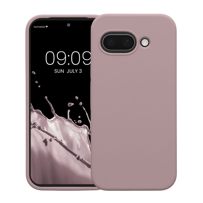 Laptop, Telefoane si Tablete - Telefoane mobile si accesorii - Accesorii Telefoane - Huse telefoane - Husa Kwmobile pentru Google Pixel 9a, anti-alunecare, protectie la zgarieturi, silicon, bej - Infinity.ro