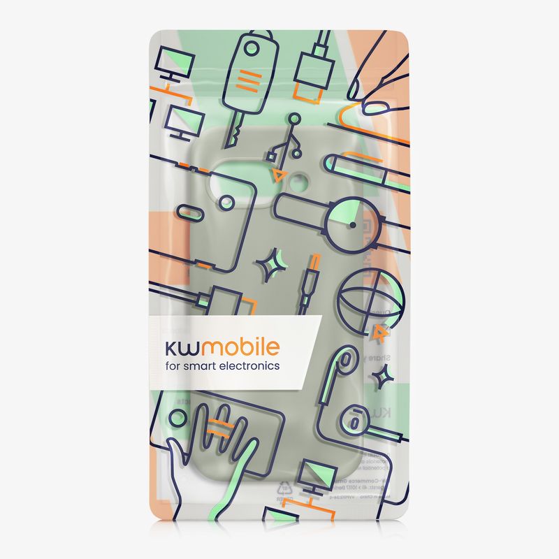 Laptop, Telefoane si Tablete - Telefoane mobile si accesorii - Accesorii Telefoane - Huse telefoane - Husa Kwmobile pentru Google Pixel 9a, anti-alunecare, protectie la zgarieturi, silicon, verde - Infinity.ro