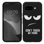 Laptop, Telefoane si Tablete - Telefoane mobile si accesorii - Accesorii Telefoane - Huse telefoane - Husa Kwmobile pentru Google Pixel 9a, anti-alunecare, silicon, alb, negru - Infinity.ro