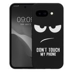 Laptop, Telefoane si Tablete - Telefoane mobile si accesorii - Accesorii Telefoane - Huse telefoane - Husa Kwmobile pentru Google Pixel 9a, anti-alunecare, silicon, alb, negru - Infinity.ro