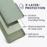 Laptop, Telefoane si Tablete - Telefoane mobile si accesorii - Accesorii Telefoane - Huse telefoane - Husa Kwmobile pentru Google Pixel 9a, anti-alunecare, protectie la zgarieturi, silicon, verde - Infinity.ro