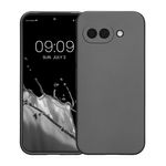 Laptop, Telefoane si Tablete - Telefoane mobile si accesorii - Accesorii Telefoane - Huse telefoane - Husa Kwmobile pentru Google Pixel 9a, anti-alunecare, protectie la zgarieturi, silicon, gri - Infinity.ro