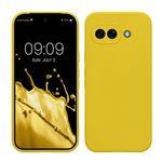Laptop, Telefoane si Tablete - Telefoane mobile si accesorii - Accesorii Telefoane - Huse telefoane - Husa Kwmobile pentru Google Pixel 9a, anti-alunecare, protectie la zgarieturi, silicon, galben - Infinity.ro