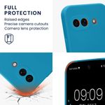 Laptop, Telefoane si Tablete - Telefoane mobile si accesorii - Accesorii Telefoane - Huse telefoane - Husa Kwmobile pentru Google Pixel 9a, anti-alunecare, silicon, albastru caraibian - Infinity.ro