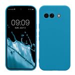 Laptop, Telefoane si Tablete - Telefoane mobile si accesorii - Accesorii Telefoane - Huse telefoane - Husa Kwmobile pentru Google Pixel 9a, anti-alunecare, silicon, albastru caraibian - Infinity.ro