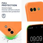 Laptop, Telefoane si Tablete - Telefoane mobile si accesorii - Accesorii Telefoane - Huse telefoane - Husa Kwmobile pentru Google Pixel 9a, anti-alunecare, protectie la zgarieturi, silicon, portocaliu - Infinity.ro