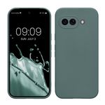 Laptop, Telefoane si Tablete - Telefoane mobile si accesorii - Accesorii Telefoane - Huse telefoane - Husa Kwmobile pentru Google Pixel 9a, anti-alunecare, silicon, albastru verzui - Infinity.ro