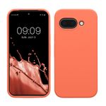 Laptop, Telefoane si Tablete - Telefoane mobile si accesorii - Accesorii Telefoane - Huse telefoane - Husa Kwmobile pentru Google Pixel 9a, anti-alunecare, silicon, coral intens - Infinity.ro
