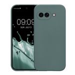 Laptop, Telefoane si Tablete - Telefoane mobile si accesorii - Accesorii Telefoane - Huse telefoane - Husa Kwmobile pentru Google Pixel 9a, anti-alunecare, silicon, albastru verzui - Infinity.ro