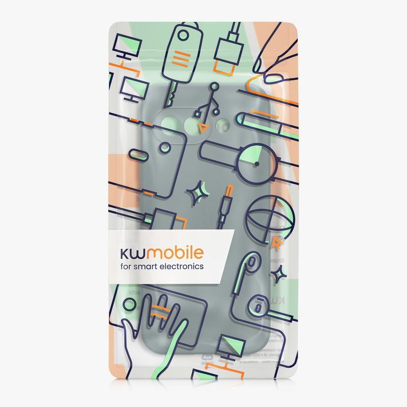 Laptop, Telefoane si Tablete - Telefoane mobile si accesorii - Accesorii Telefoane - Huse telefoane - Husa Kwmobile pentru Google Pixel 9a, anti-alunecare, silicon, albastru verzui - Infinity.ro