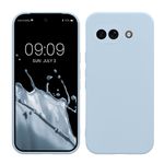 Laptop, Telefoane si Tablete - Telefoane mobile si accesorii - Accesorii Telefoane - Huse telefoane - Husa Kwmobile pentru Google Pixel 9a, anti-alunecare, silicon, albastru deschis mat - Infinity.ro