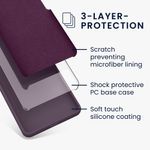 Laptop, Telefoane si Tablete - Telefoane mobile si accesorii - Accesorii Telefoane - Huse telefoane - Husa Kwmobile pentru Google Pixel 9a, anti-alunecare, silicon, iris - Infinity.ro