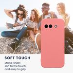 Laptop, Telefoane si Tablete - Telefoane mobile si accesorii - Accesorii Telefoane - Huse telefoane - Husa Kwmobile pentru Google Pixel 9a, anti-alunecare, silicon, coral pastel - Infinity.ro