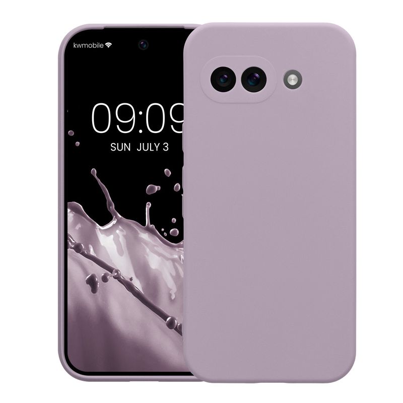 Laptop, Telefoane si Tablete - Telefoane mobile si accesorii - Accesorii Telefoane - Huse telefoane - Husa Kwmobile pentru Google Pixel 9a, anti-alunecare, silicon, lavanda - Infinity.ro