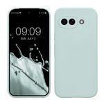 Laptop, Telefoane si Tablete - Telefoane mobile si accesorii - Accesorii Telefoane - Huse telefoane - Husa Kwmobile pentru Google Pixel 9a, anti-alunecare, silicon, menta rece - Infinity.ro