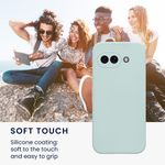 Laptop, Telefoane si Tablete - Telefoane mobile si accesorii - Accesorii Telefoane - Huse telefoane - Husa Kwmobile pentru Google Pixel 9a, anti-alunecare, silicon, menta rece - Infinity.ro