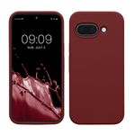 Laptop, Telefoane si Tablete - Telefoane mobile si accesorii - Accesorii Telefoane - Huse telefoane - Husa Kwmobile pentru Google Pixel 9a, anti-alunecare, silicon, rosu aramiu - Infinity.ro