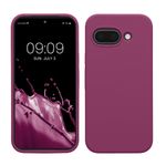 Laptop, Telefoane si Tablete - Telefoane mobile si accesorii - Accesorii Telefoane - Huse telefoane - Husa Kwmobile pentru Google Pixel 9a, anti-alunecare, silicon, mov magenta - Infinity.ro