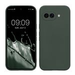 Laptop, Telefoane si Tablete - Telefoane mobile si accesorii - Accesorii Telefoane - Huse telefoane - Husa Kwmobile pentru Google Pixel 9a, anti-alunecare, silicon, verde muschi - Infinity.ro