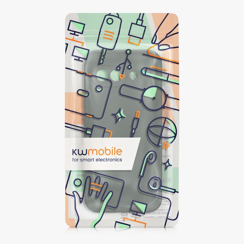 Laptop, Telefoane si Tablete - Telefoane mobile si accesorii - Accesorii Telefoane - Huse telefoane - Husa Kwmobile pentru Google Pixel 9a, anti-alunecare, silicon, verde muschi - Infinity.ro