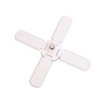Casa si Gradina - Corpuri si surse de iluminat - Becuri si tuburi neon - Becuri - Lampa LED cu 4 brate mobile ajustabile tip ventilator 50w 6000k - Infinity.ro