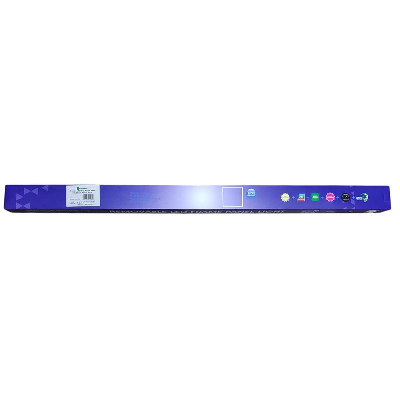 Casa si Gradina - Corpuri si surse de iluminat - Accesorii corpuri de iluminat - Rama Led tip Panou 48W 60x60cm, Rama Alba, Metal de 27mm - Infinity.ro